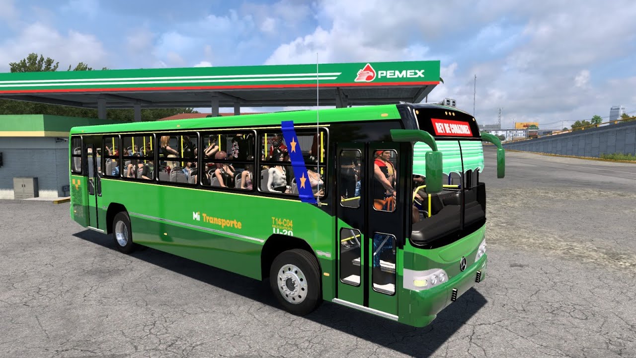 Conduciendo Autobús Urbano Torino G6 Mercedes Benz de Los Mochis, Sinaloa a Ciudad Obregón, Sonora