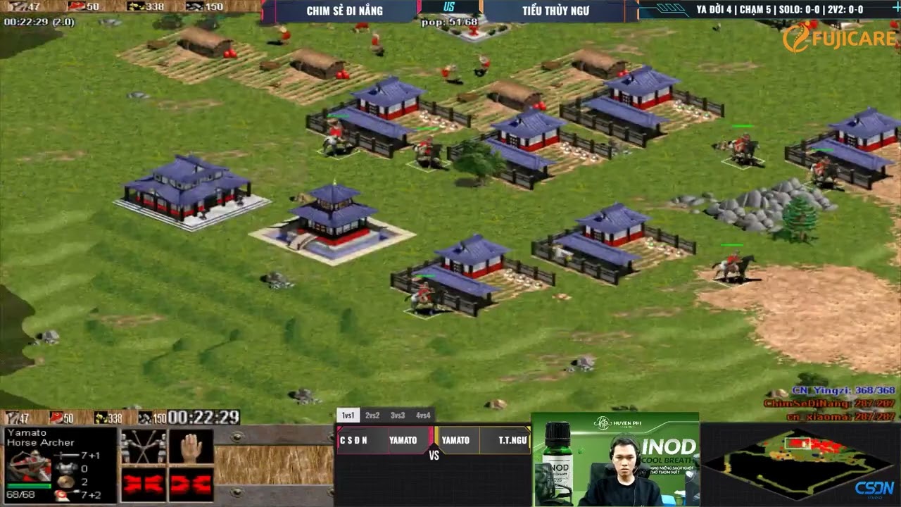 Chim Sẻ Đi Nắng vs Tiểu Thủy Ngư | Yamato đời 4 | 25/02/2023 