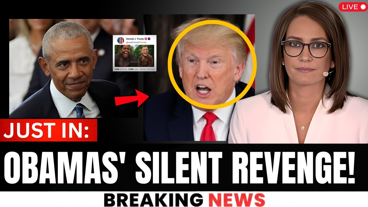 OBAMAS' SILENT REVENGE Trump Posts Racist Monkey Video &ndash; Then Refuses to Apologize!