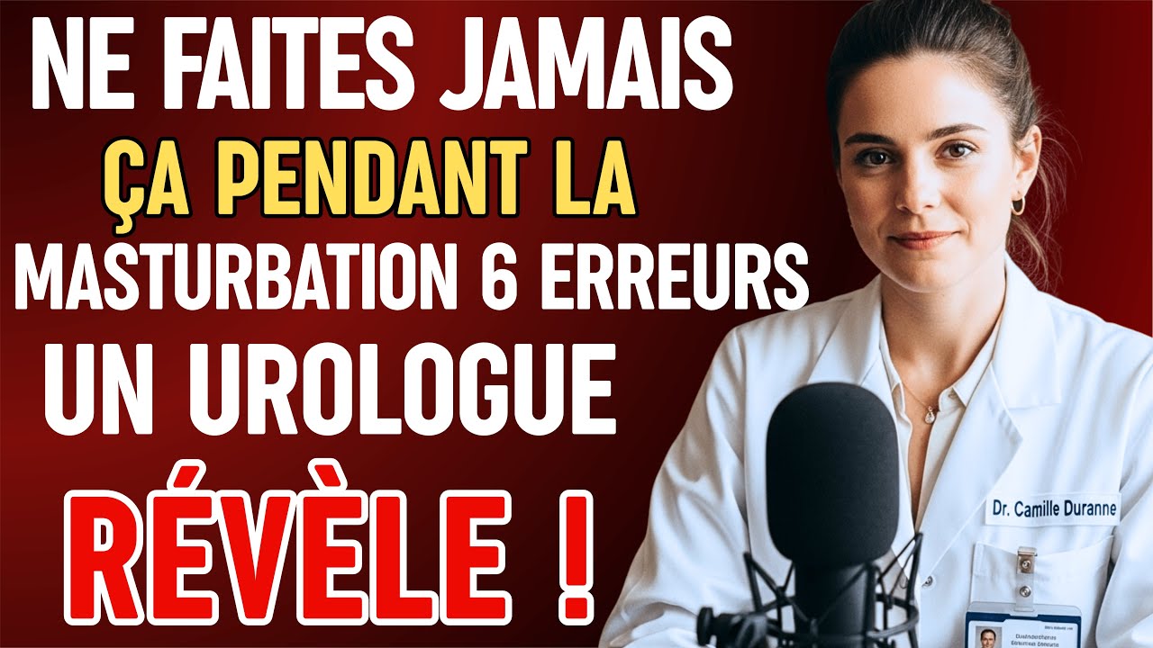 6 ERREURS QUE FONT LES HOMMES DE PLUS DE 50 ANS EN SE MASTURBANT !