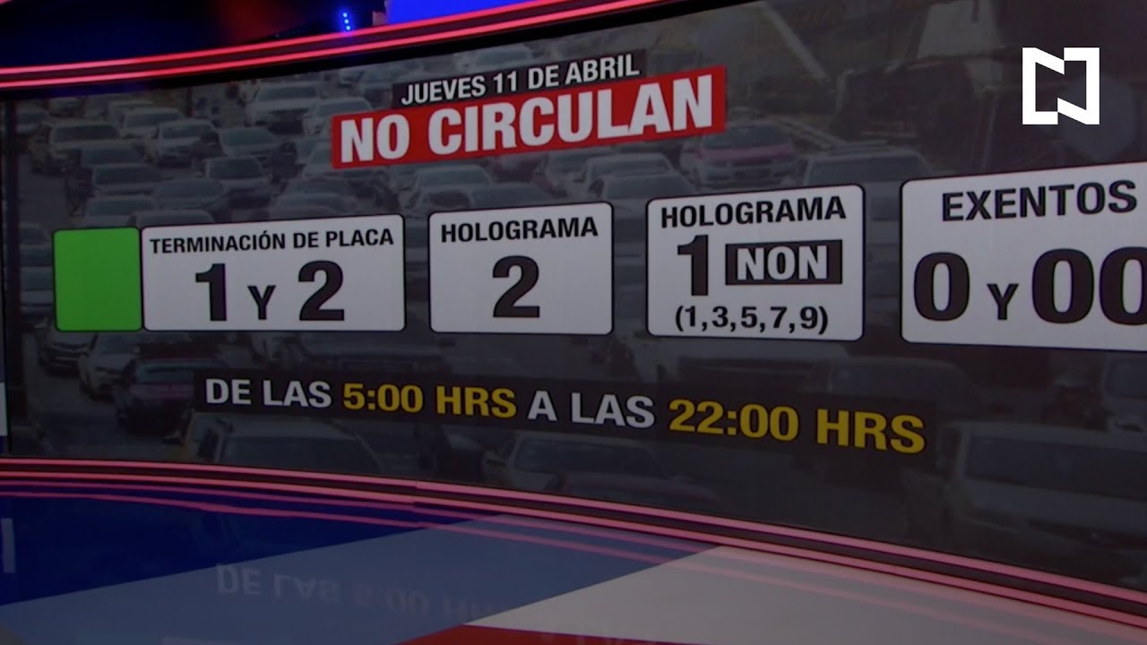 Programa hoy no circula; contingencia ambiental en zona Metropolitana - Las Noticias