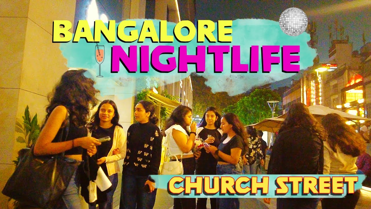 Bangalore Nightlife | Church Street Night Walk | MG Road  @TheClickStory