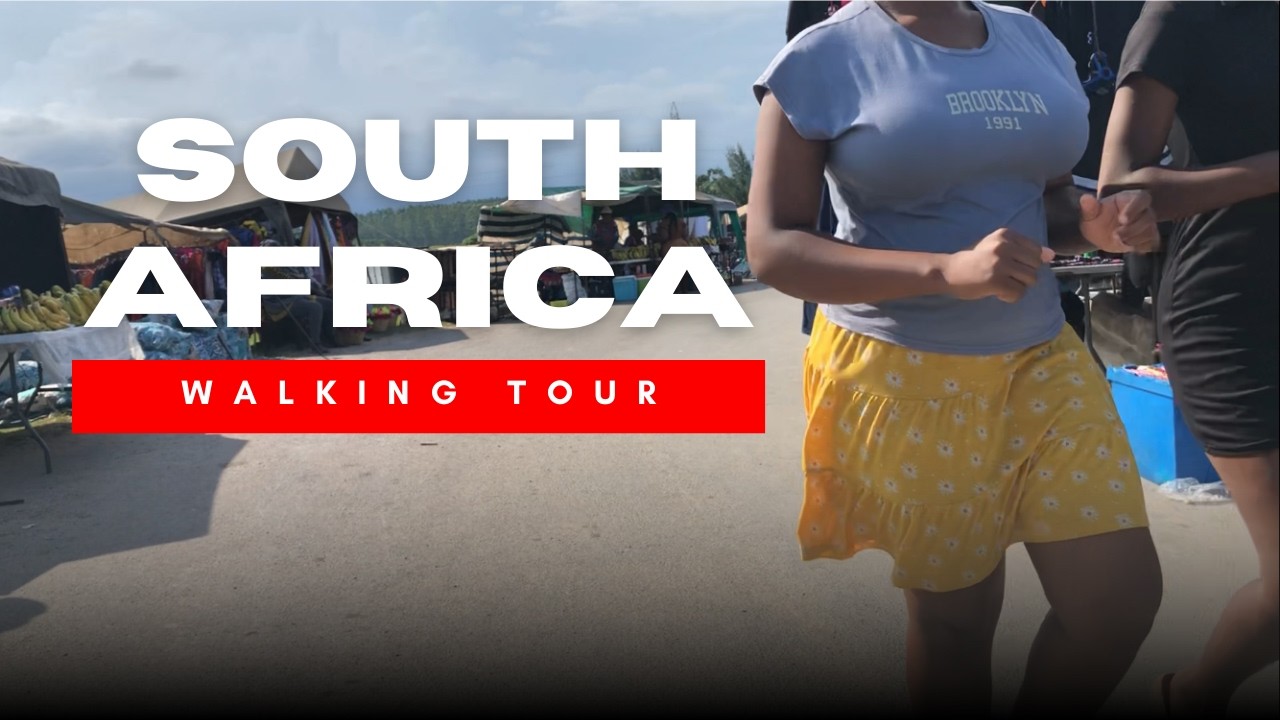 South Africa Walking Tour 🇿🇦 | Real Street Walk in eSikhawini (1080P HD Township Walk)