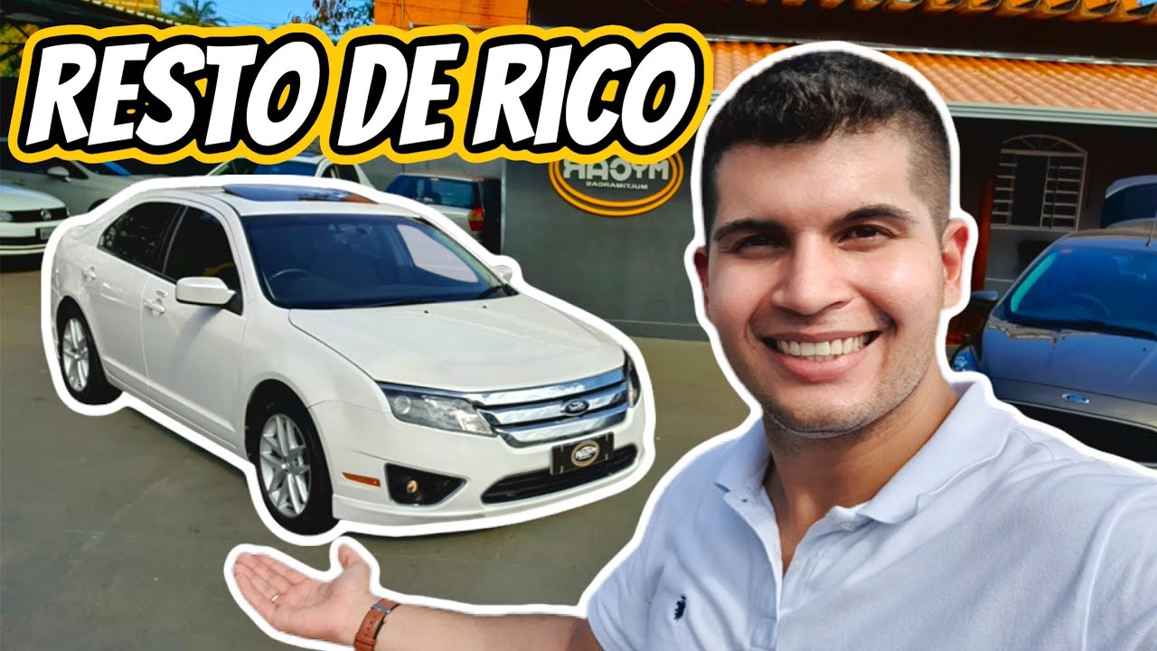 Ford Fusion 2.5 SEL 2012, uma barca de respeito por menos de R$45 mil.
