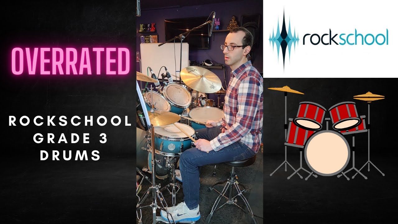 Overrated - Rockschool Grade 3 Drums @ Tone Labs Music