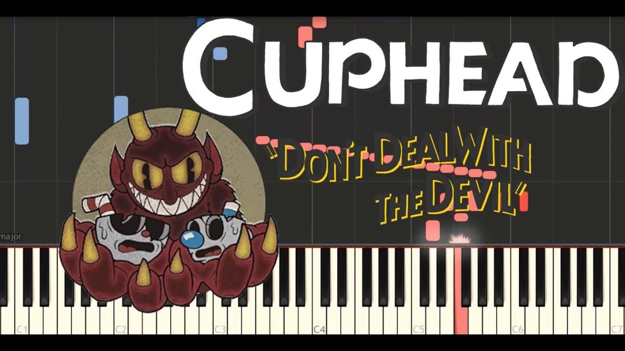 Cuphead - Porkrind's Shop (Synthesia Piano Tutorial)