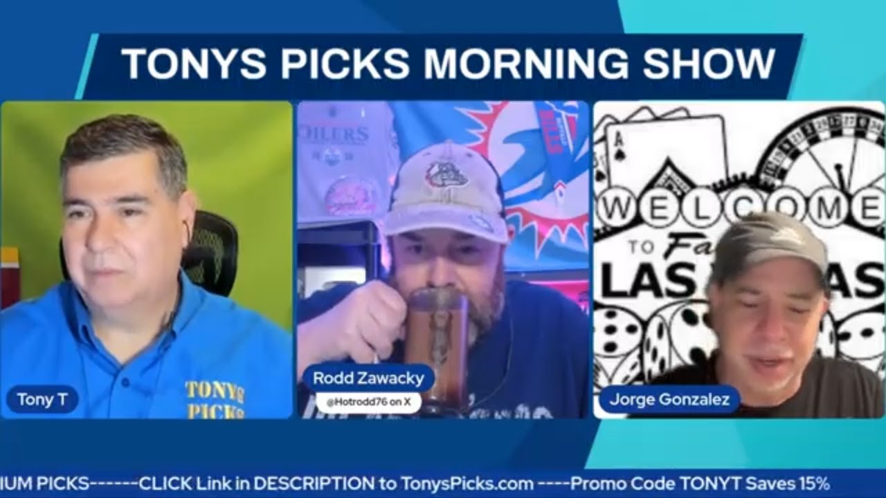 Live NBA NHL Picks Tonys Picks Morning Show 3-16-2026