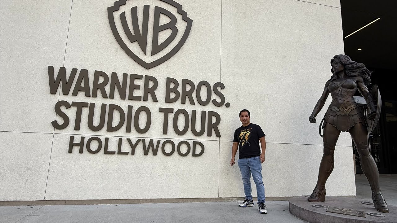 Warner Bros Studio Tour Hollywood in 2025 (with Alex)