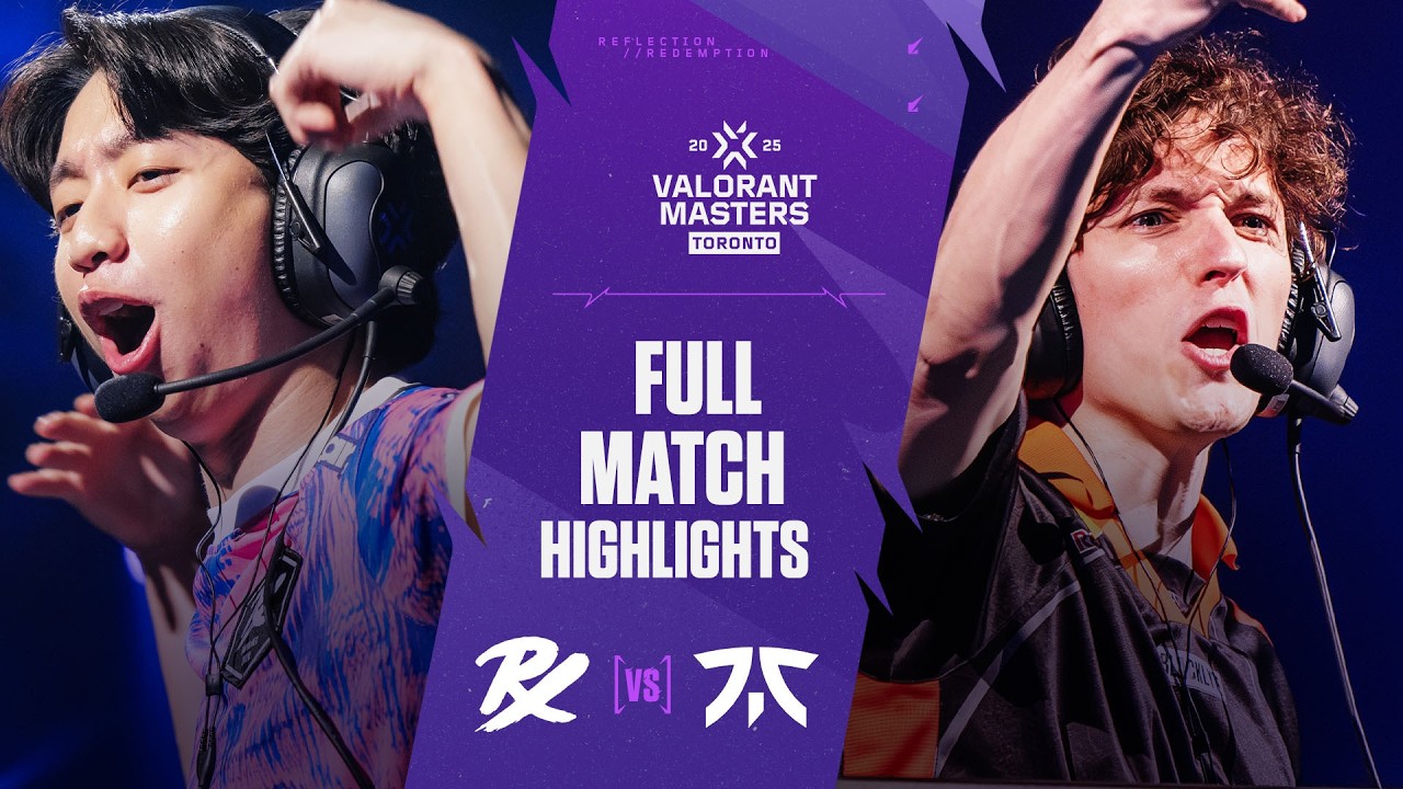 PRX vs. FNC | MATCH HIGHLIGHTS | VALORANT Masters Toronto 2025 Grand Finals