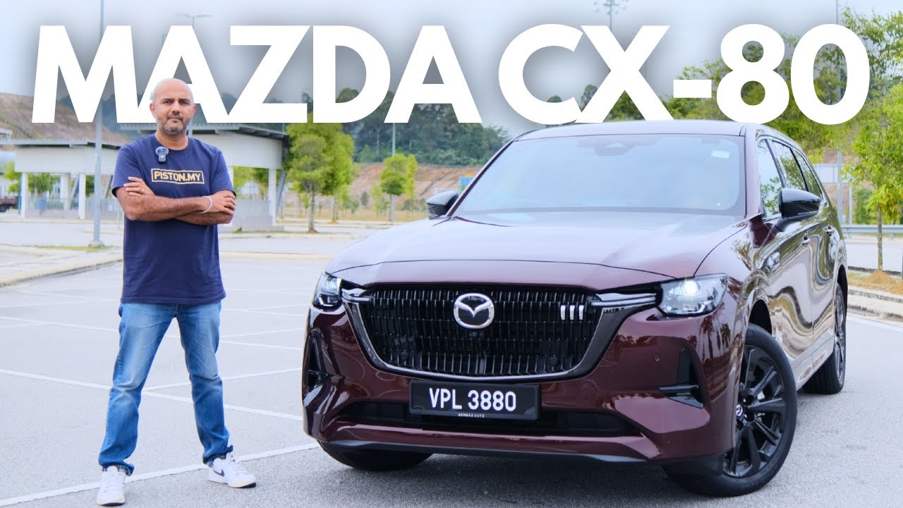 Новая Mazda CX-80 — эффективность еще никогда не была такой приятной!