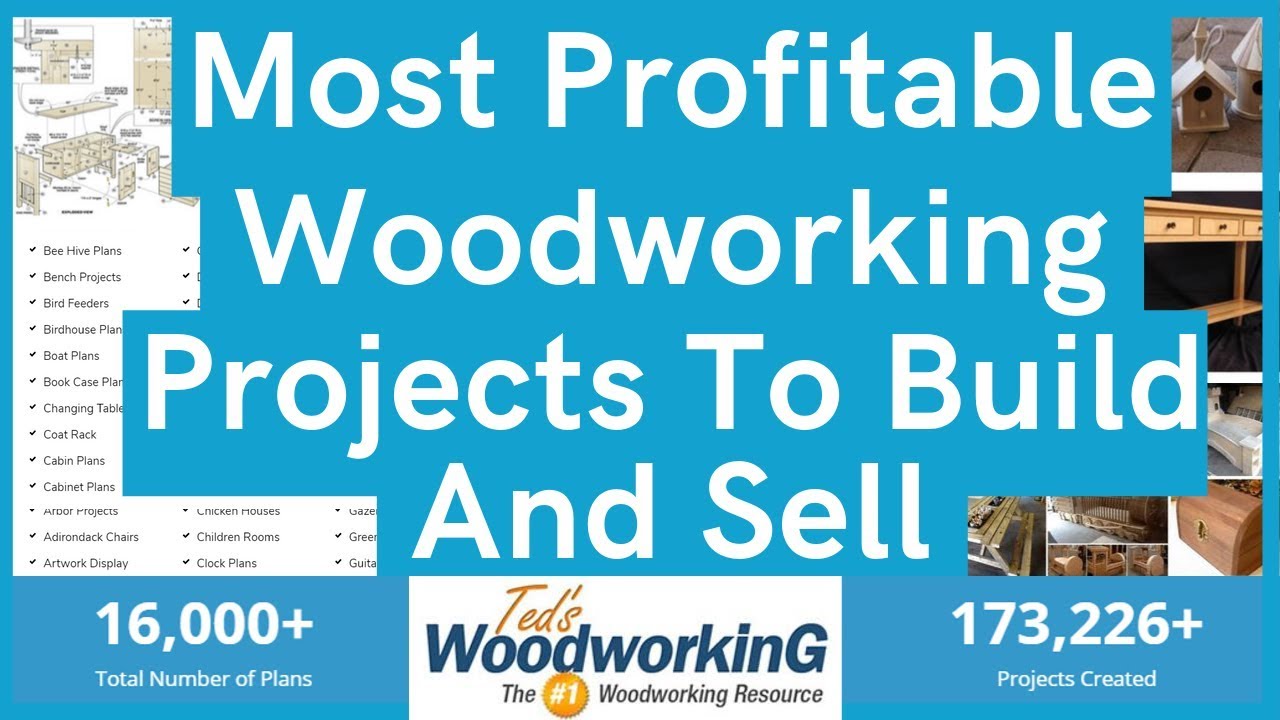 Most Profitable Woodworking Projects To Build And Sell l Best l That Well l Wood l Online l