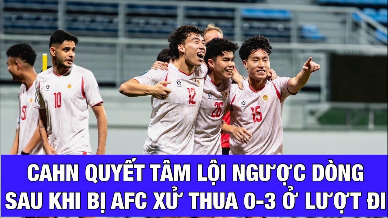 CHỜ QUANG HẢI, ĐÌNH BẮC GIÚP CAHN VƯỢT KHÓ Ở TRẬN LƯỢT VỀ CÚP C2 CHÂU Á GẶP TAMPINES ROVERS