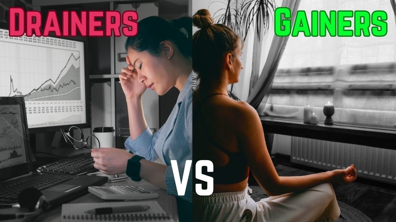 Energy drainers and energy gainers