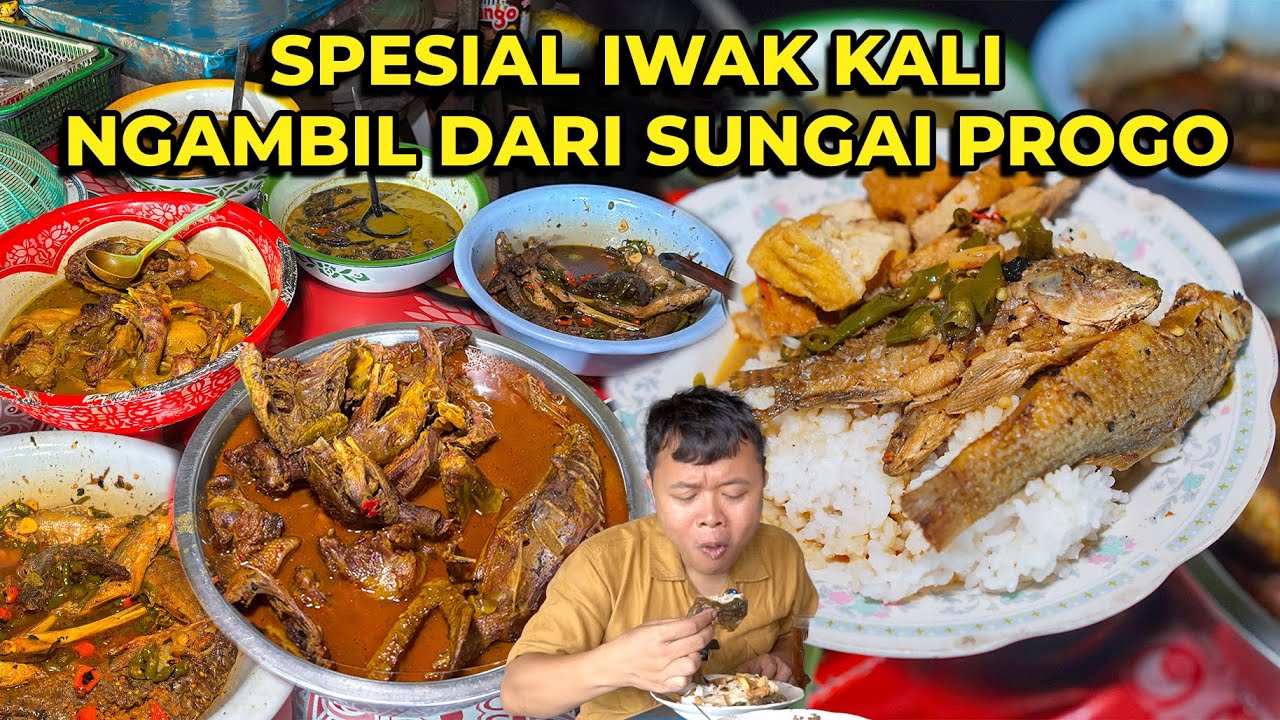 Menu Utama Iwak Kali dan Belut Sawah! Semua Lauk di Sini Hasil Dari Tangkapan Sendiri!