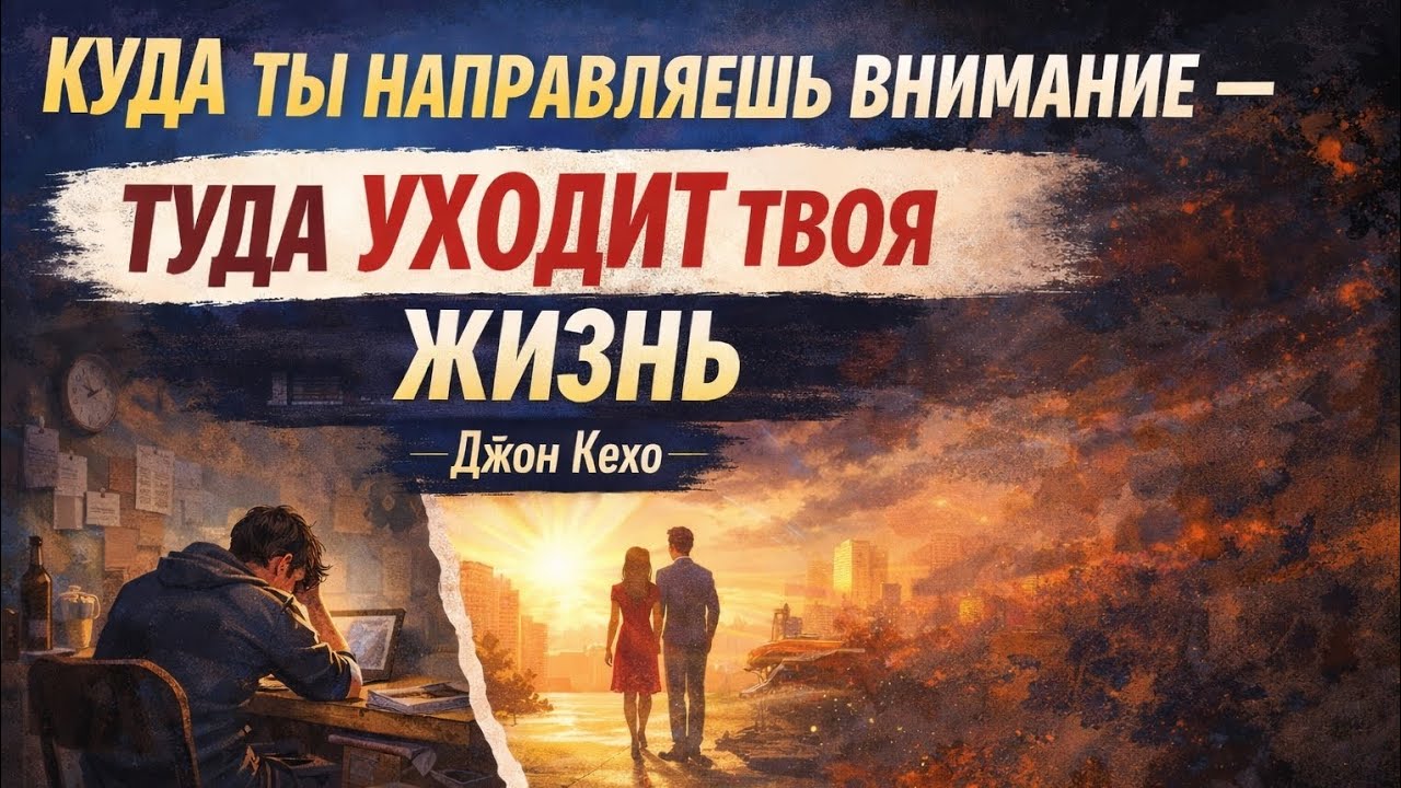 ДЖОН КЕХО. КУДА ТЫ НАПРАВЛЯЕШЬ ВНИМАНИЕ — ТУДА УХОДИТ ТВОЯ ЖИЗНЬ.