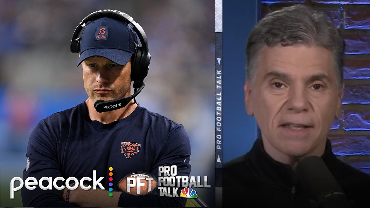 Ben Johnson notes Bears' practice habits are not 'playoff-caliber' | Pro Football Talk | NFL on NBC