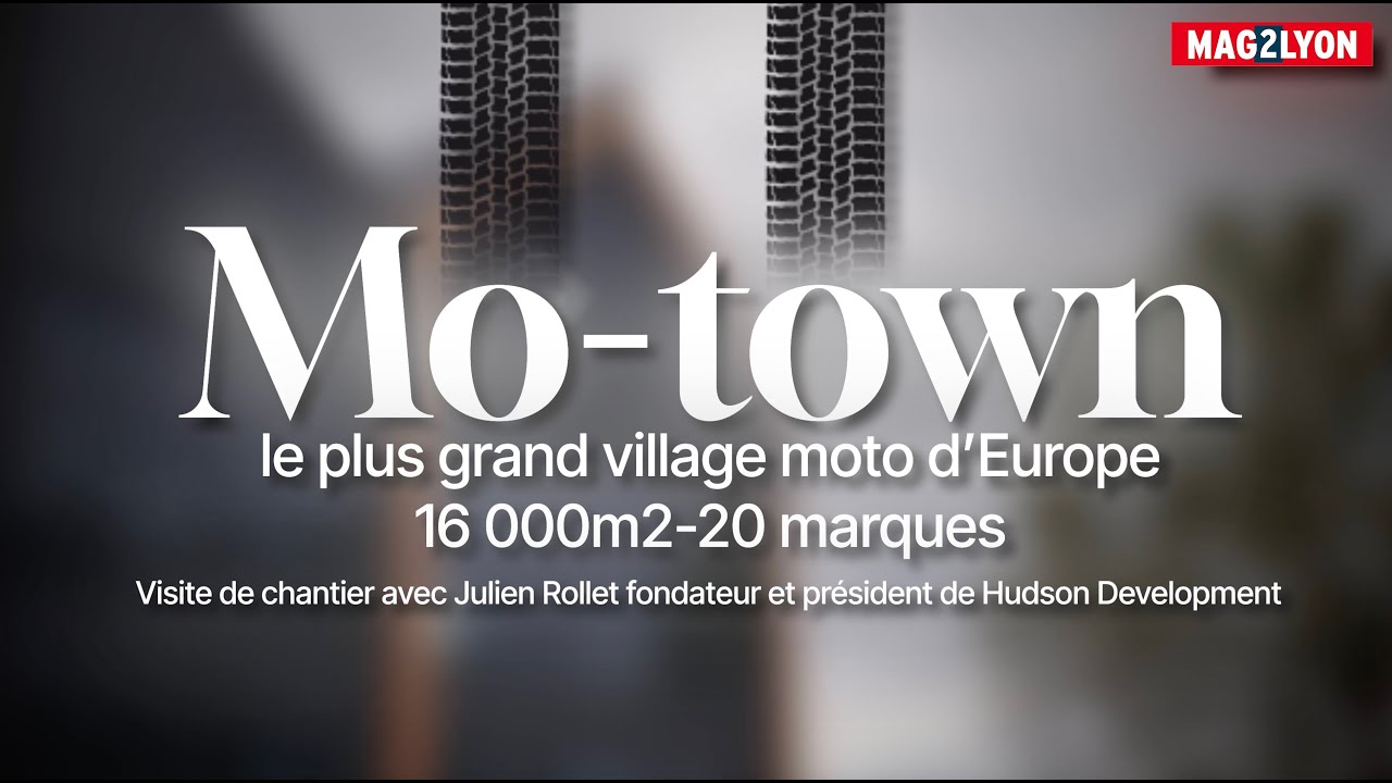 Mo Town le plus grand village moto d’Europe ouvre en avril 2025 au sud de Lyon