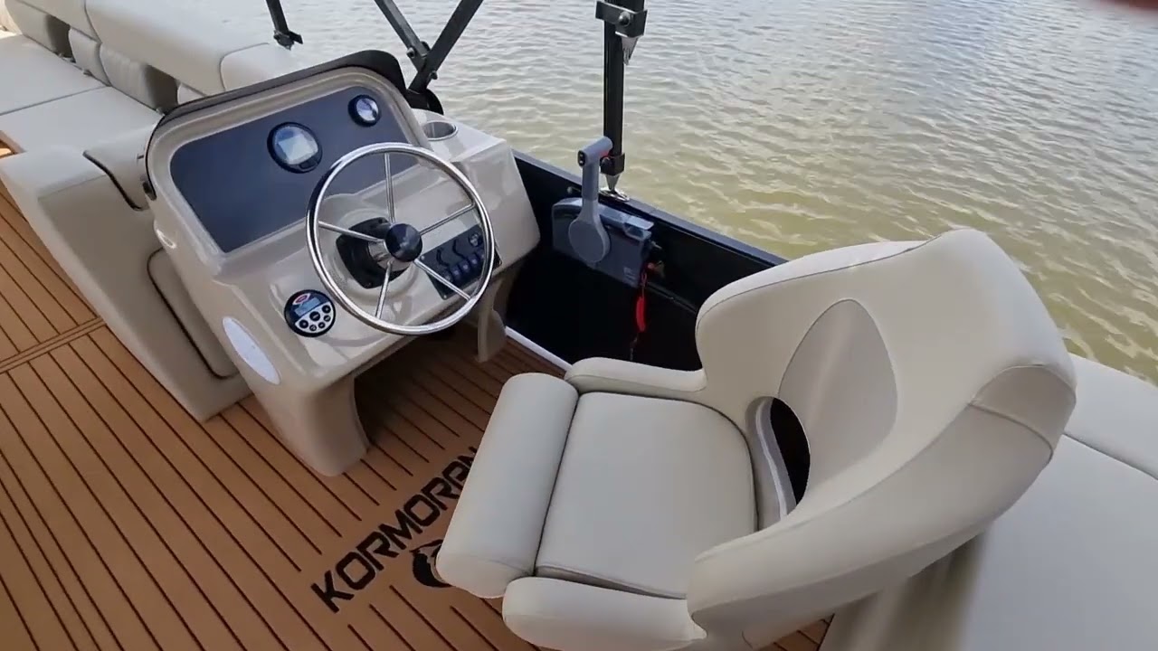 Katamaran Kormoran 27ft 8,2m Silnik STORM 60KM Pontoon Boat