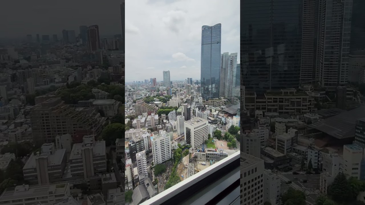 Views from the Main Deck of Tokyo Tower, Japan!!! Scenic and breathtaking! I slow down at the end!!