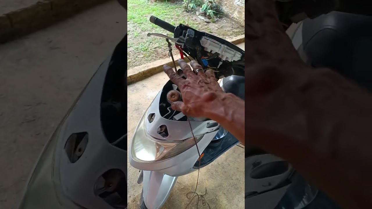 Como trocar o cabo de freio traseiro da Burgman 125. De maneira fácil!Passo a passo