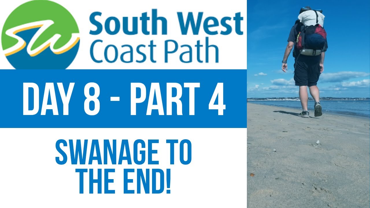 South West Coast Path. Day 8. Part 4. Swanage to The End.