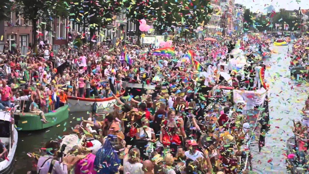 Gay Parade - Canal Pride 2015 Amsterdam