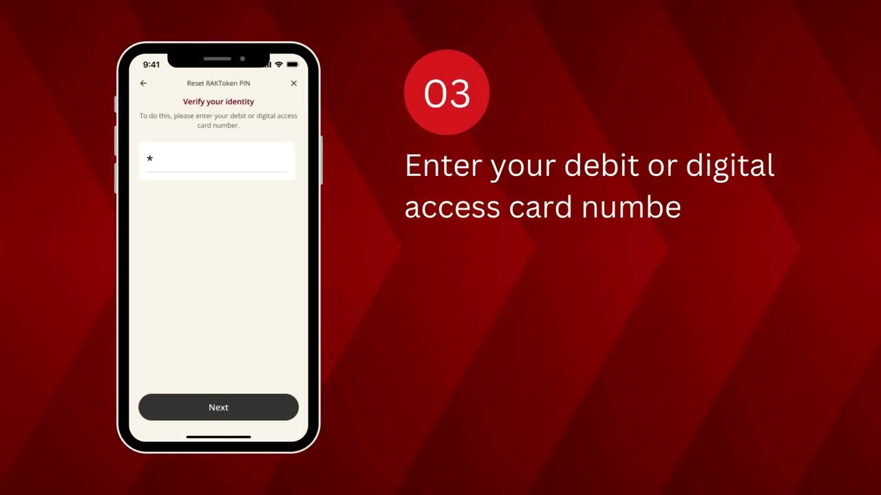 RAKToken PIN Reset