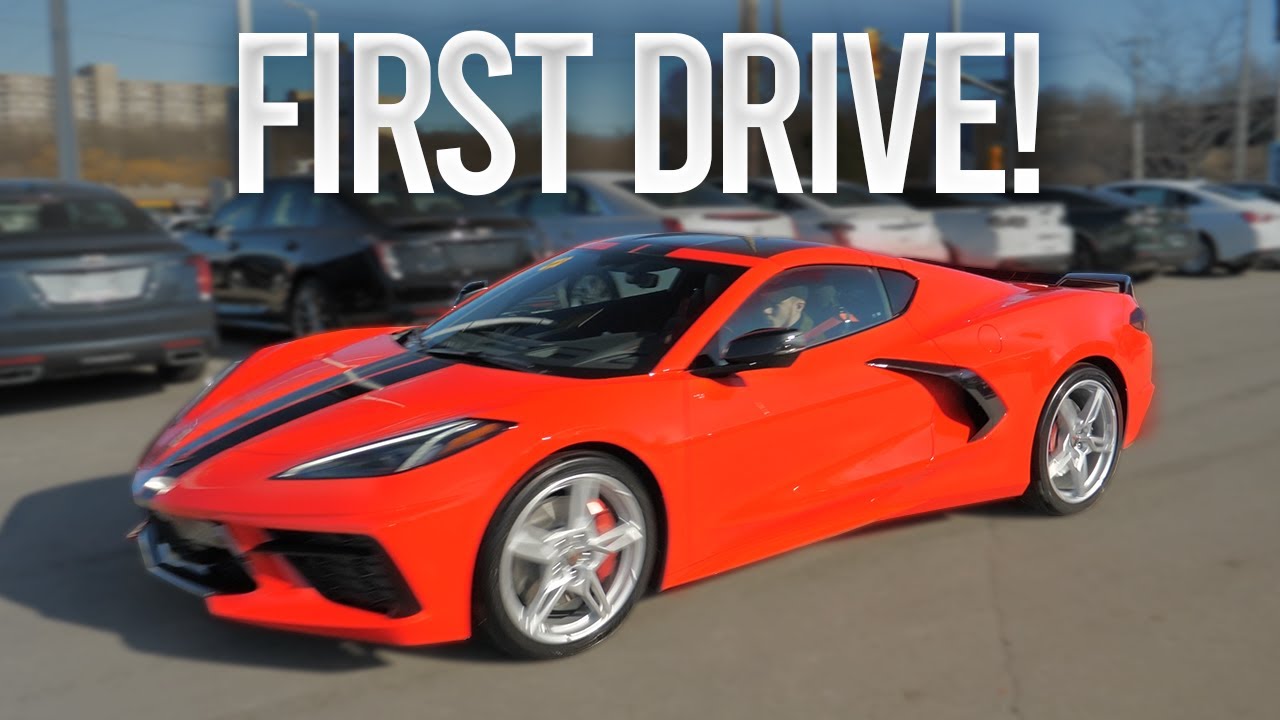 FIRST DRIVE IN THE 2020 CORVETTE C8! (1st C8 in Canada)