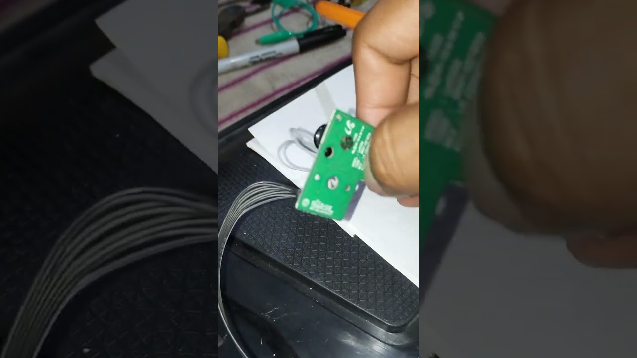 Samsung un40h5100af no funciona el receptor de infrarrojos, no funciona con el control remoto.