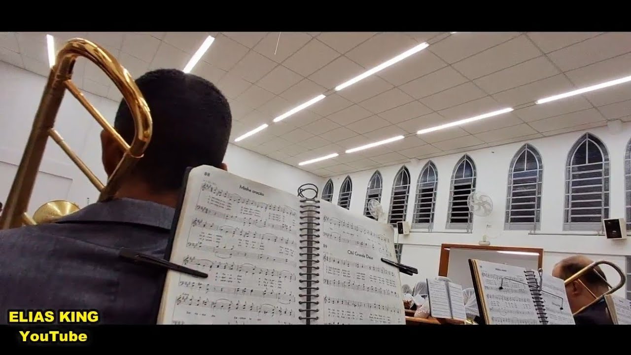 Aquele Hino que marca gerações 🙌🙌🙌 Culto Ivoturucaia, Hino 77 ccb hinário 5, Tuba King.