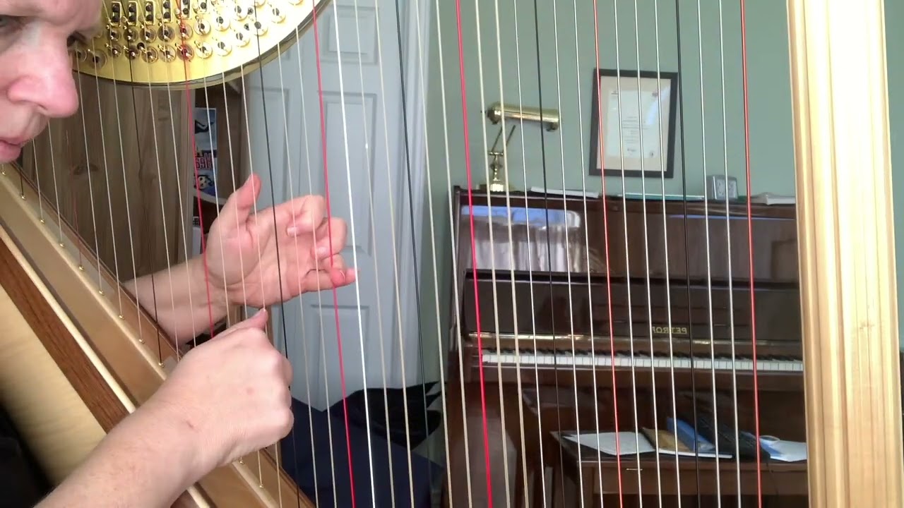 Minuet , Teach Yourself To Play The Folk Harp (Sylvia Woods) pg. 29