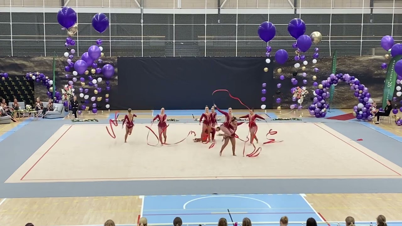 Auria - Jyväskylän Naisvoimistelijat, Välinemestaruuskilpailut alkukisa 26.11.22, yli 18v kilpasarja