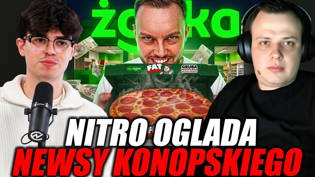 NITRO OGLĄDA NEWSY KONOPSKIEGO - KSIĄŻULO ZNISZCZONY MROŻONKĄ? | WŁODAR