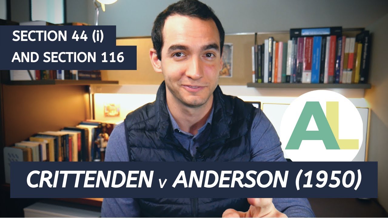 CRITTENDEN v ANDERSON (1950): Is a Catholic Owing Allegiance to a Foreign Power? | AUSSIE LAW