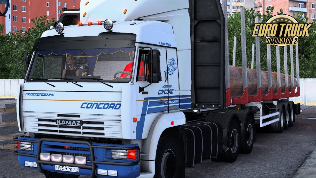 ЕТС 2 1.57  РЕЙС НА КаМаЗЕ  🚚 Москва - Донецк