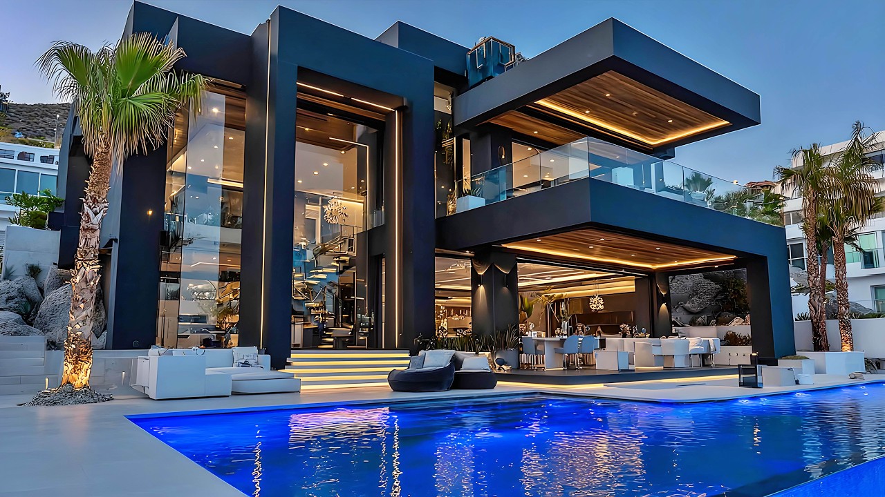 Step Inside the World’s Most Luxurious Black Mansions: Multi-Million Dollar Mega Homes