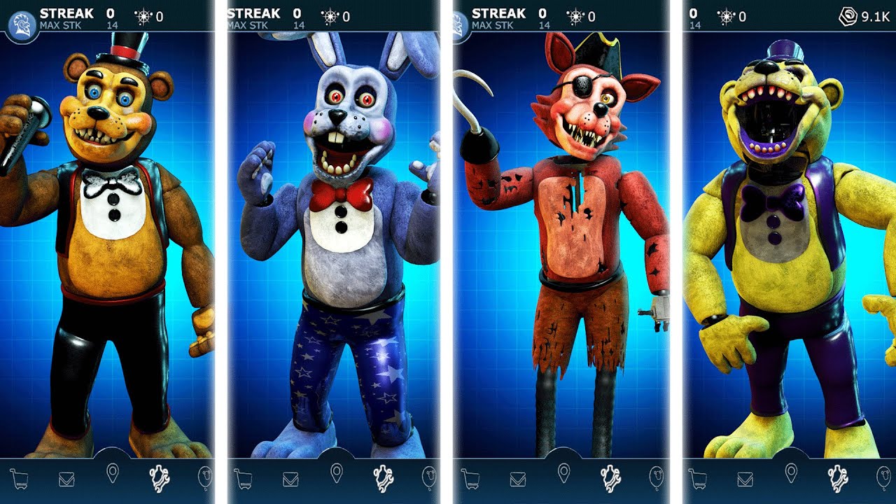 Vintage Animatronics FNAF AR Workshop Animations