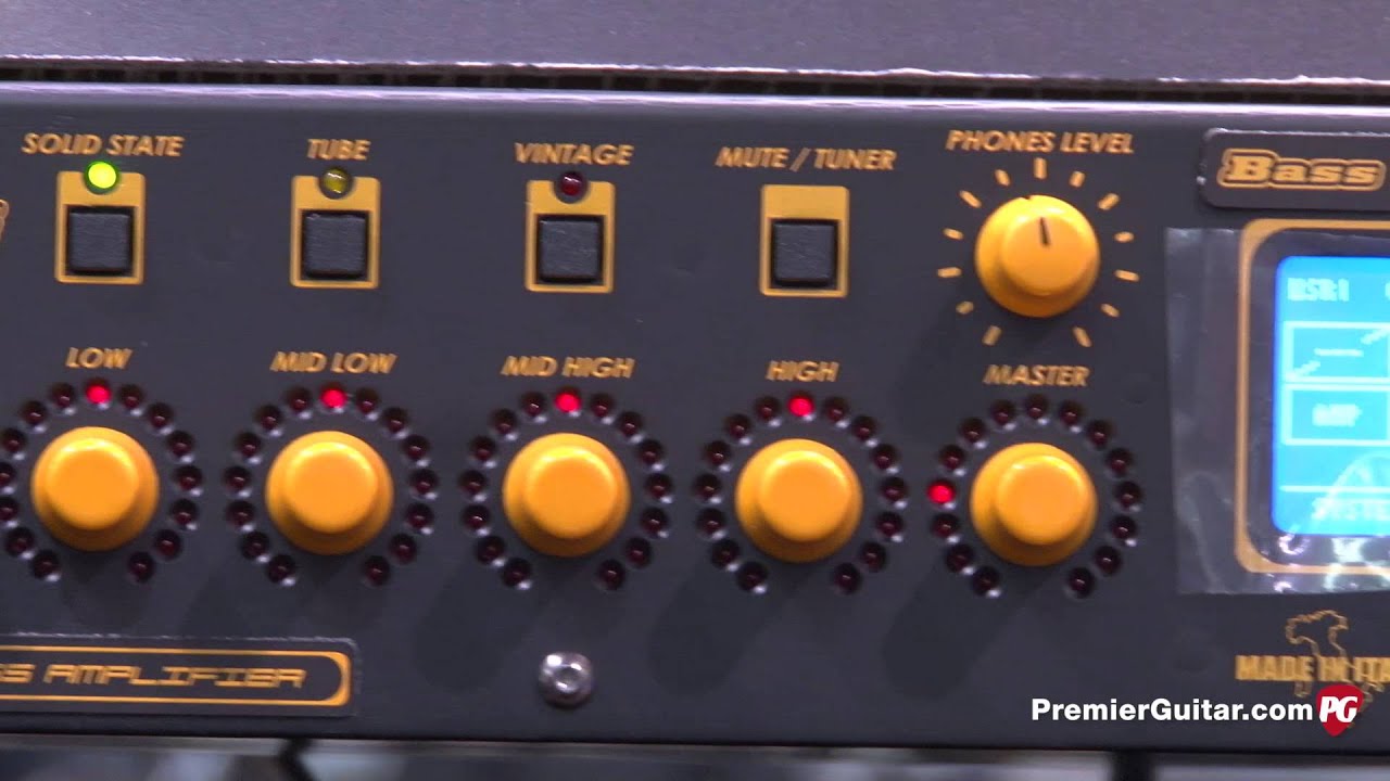 NAMM '14 - Markbass Bass Multiamp S Demo