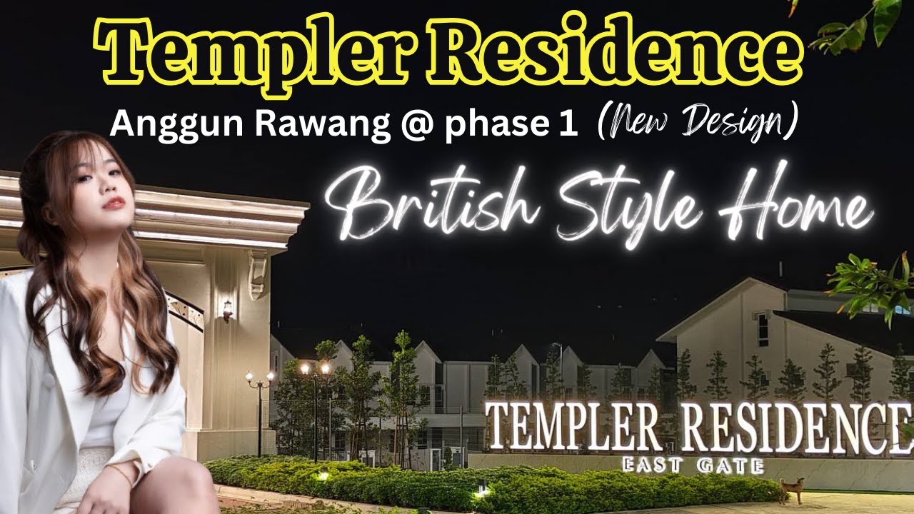 Templer Residence phase 1 (new design) freehold double storey in Anggun Rawang by Hong Bee Land