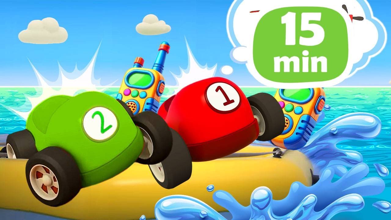 🚘💥 Le macchinine sono nei guai, chiamiamo i Veicoli da lavoro! Cartoni animati per bambini piccoli