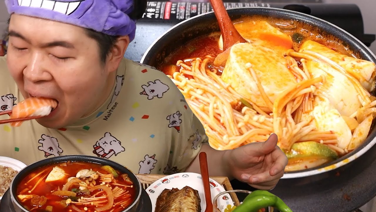 한식은 살 안 찌는 거 알제
