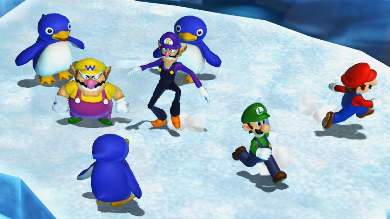 Mario Party 9 Minigames - Polar Extreme