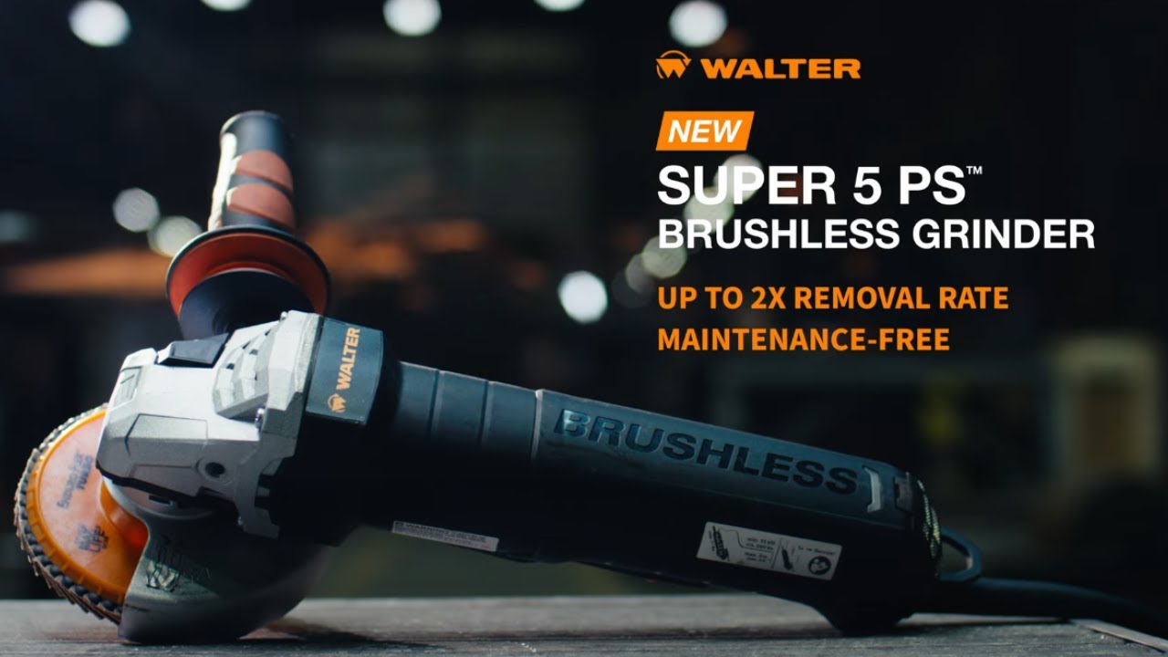 NEW SUPER 5 PS Brushless Grinder by WALTER