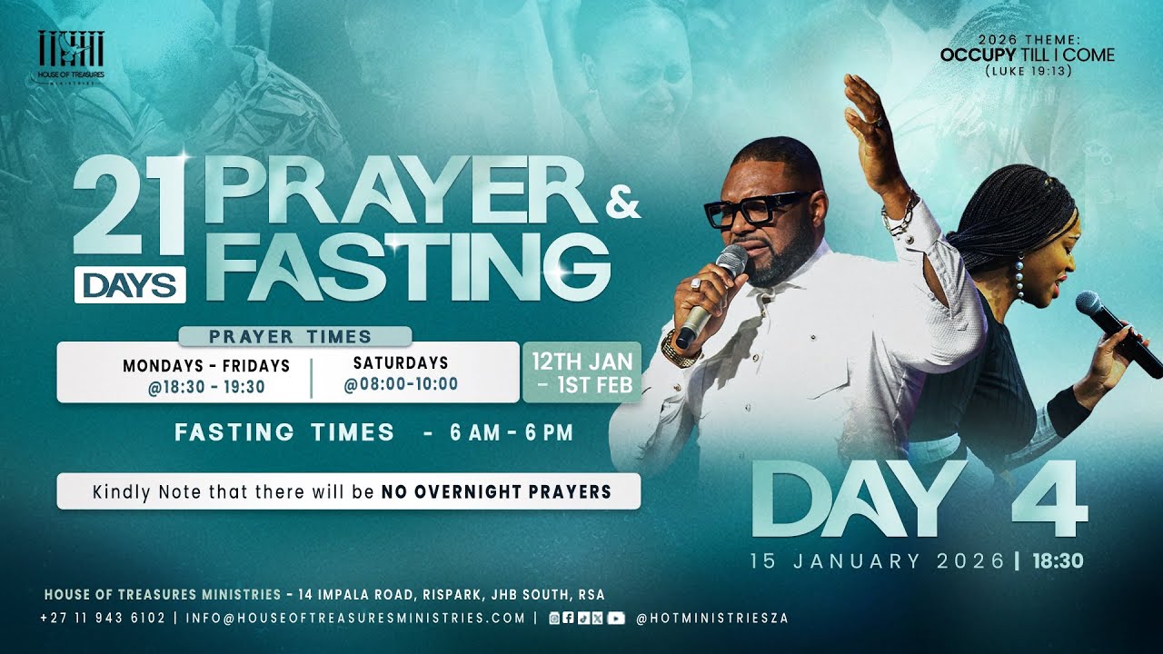 The Hour of Prayer || Day 4 - Prayer For Divine Strengthen & Increase For 2026