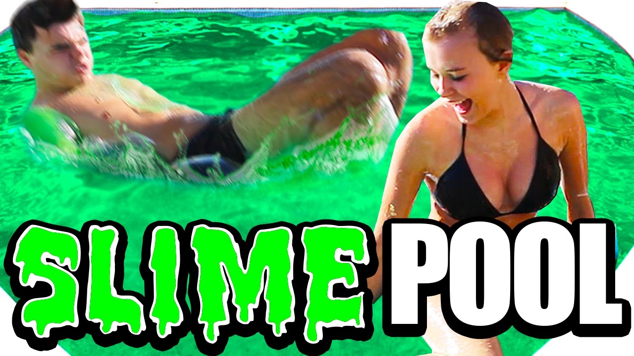 EXTREME SLIME POOL CHALLENGE! W/Boyfriend