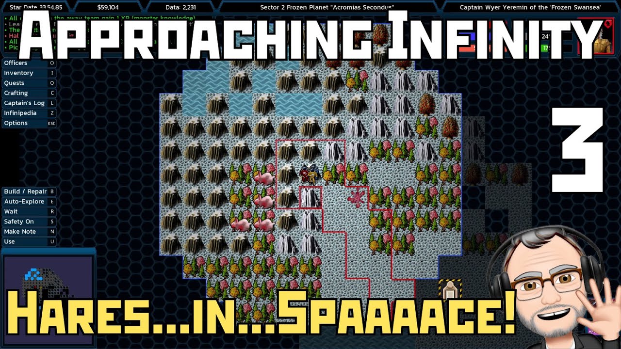 Killer Space Bunnies | Approaching Infinity - Ep 3 | Roguelike Sci-Fi RPG