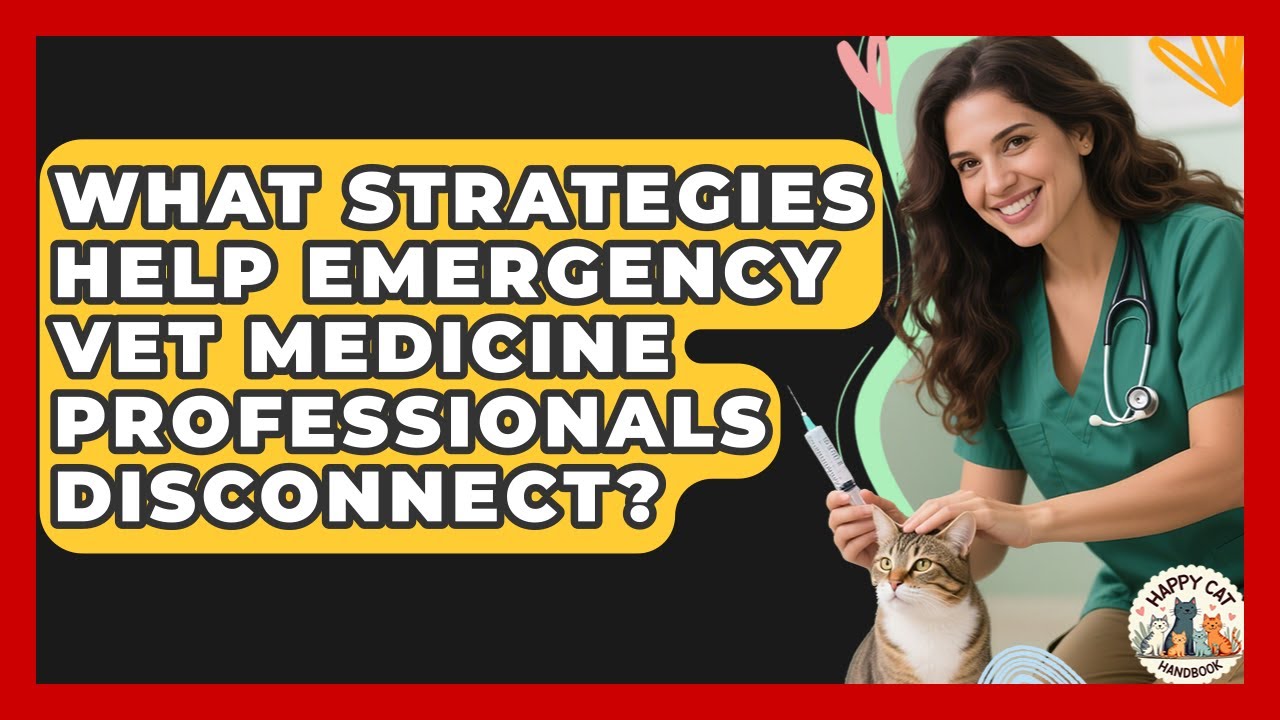 What Strategies Help Emergency Vet Medicine Professionals Disconnect? - Animal Care Jobs