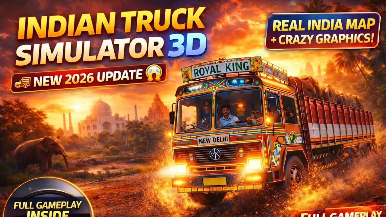  Real Truck Simulator | Long Route Cargo Delivery Gameplay