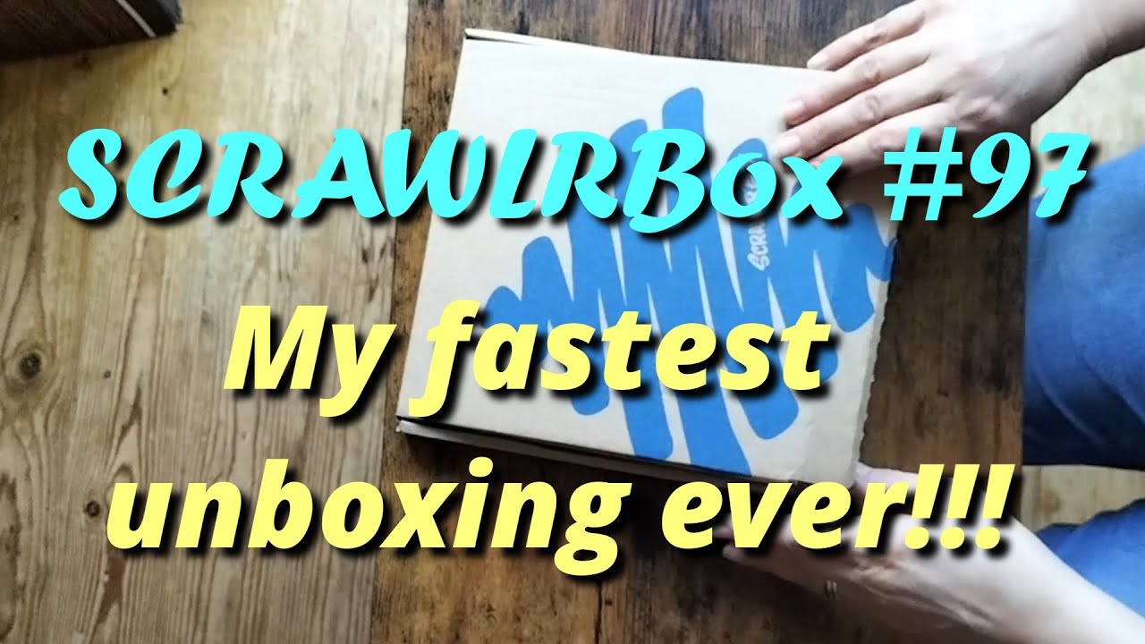 ScrawlrBox 97 || Quick look at this month's supplies