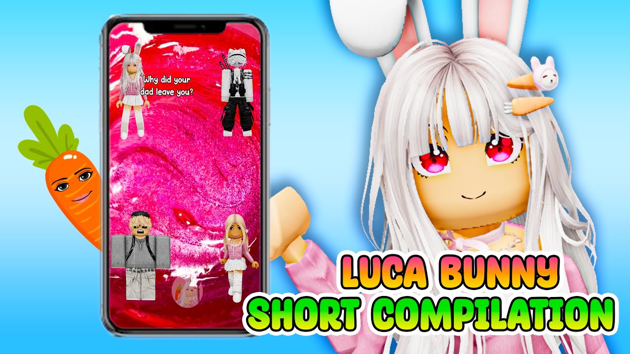 🐰 Text To Speech 🥕 Luca Bunny Shorts Compilation #2 🥕 Roblox Story